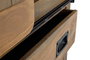 Giner y Colomer Armario Industrial de Madera de Mango con Metal, 150x90x45 cm